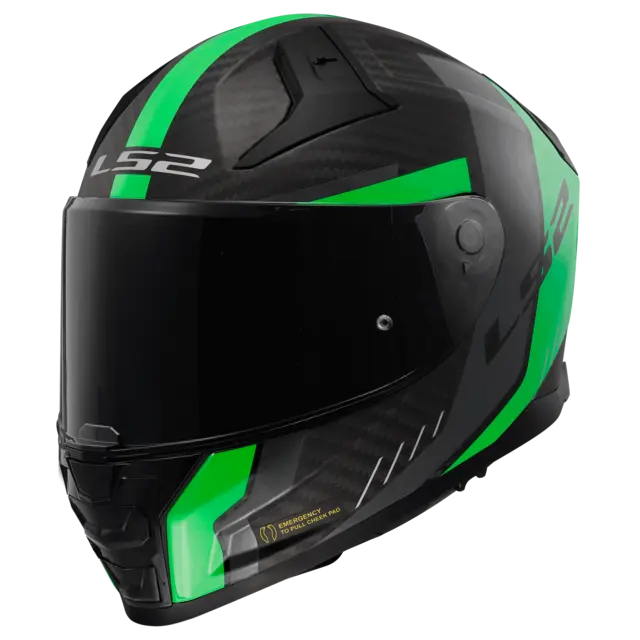 LS2 MC-Hjelm FF811 Vector II C Grid Matt Grønn 