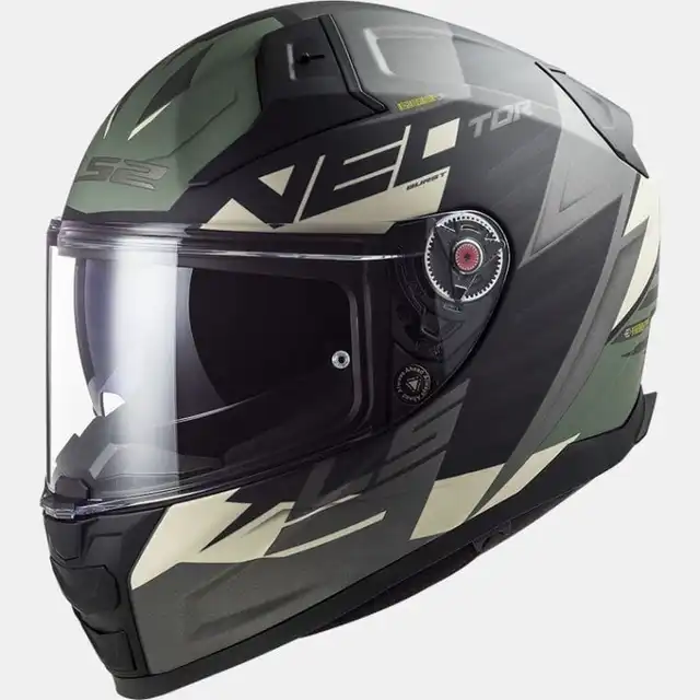 LS2 MC-Hjelm FF811 Vector II Absolute Grønn/Svart 