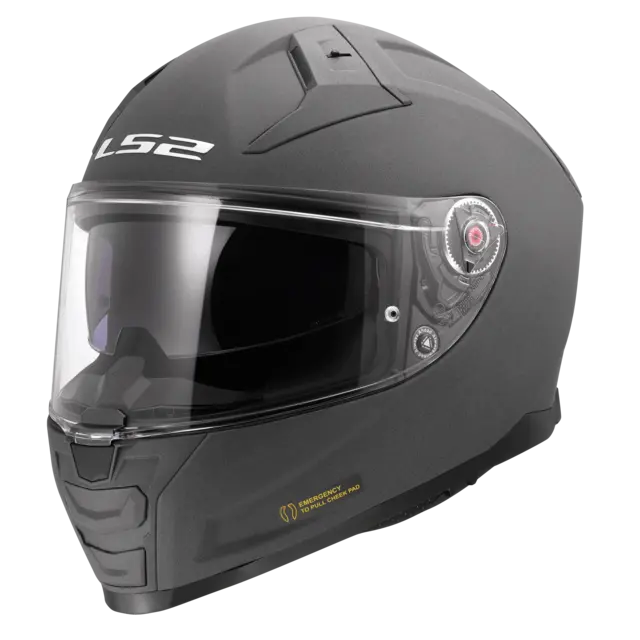 LS2 MC-Hjelm FF811 Vector II Concrete/Grå 