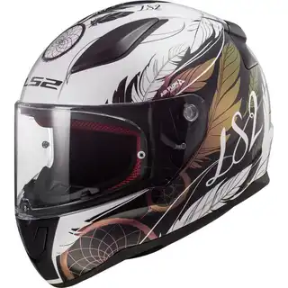 LS2 MC-Hjelm FF353 Rapid II Boho Svart/Rosa