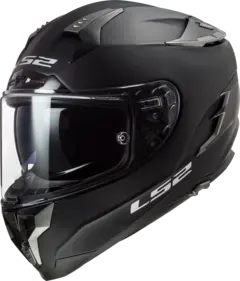 LS2 MC-Hjelm FF327 Challenger Matt Svart