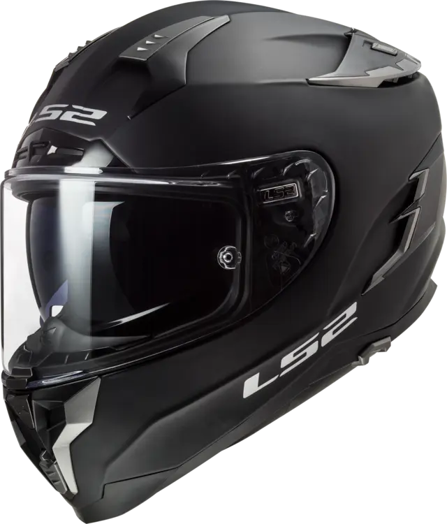 LS2 MC-Hjelm FF327 Challenger Matt Svart 