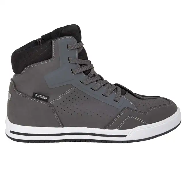 Bullfighter MC-Sko Rebel Lysegrå 