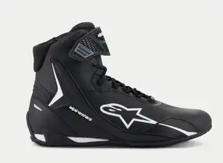 Alpinestars MC-Sko Faster 4 Svart/Hvit