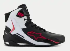 Alpinestars MC-Sko Faster 4 Svart/Rød