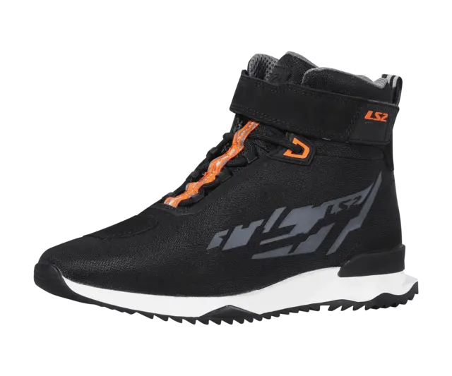 LS2 MC-Sko Acrux Svart/Oransje 