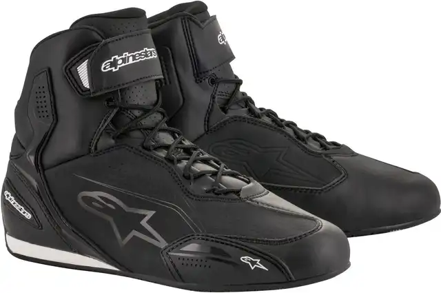 Alpinestars MC-Sko Faster 3 Svart/Svart 