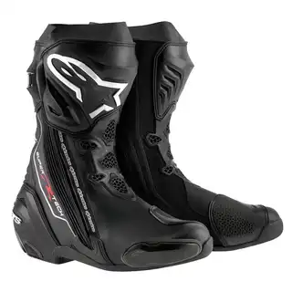 Alpinestars Supertech R MC-Støvel Svart
