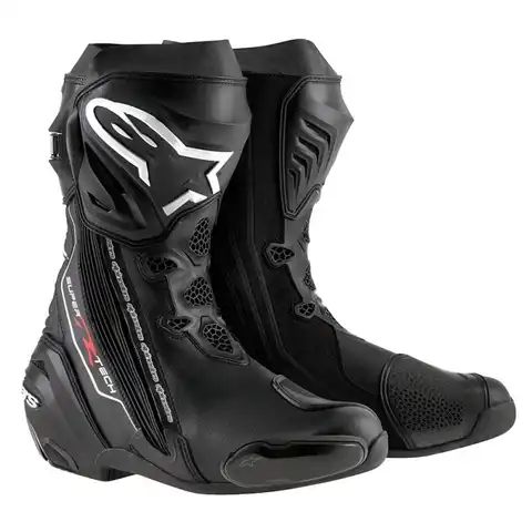 Alpinestars Supertech R MC-Støvel Svart