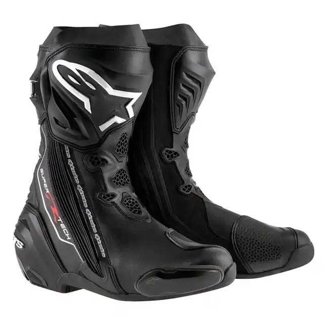 Alpinestars Supertech R MC-Støvel Svart 