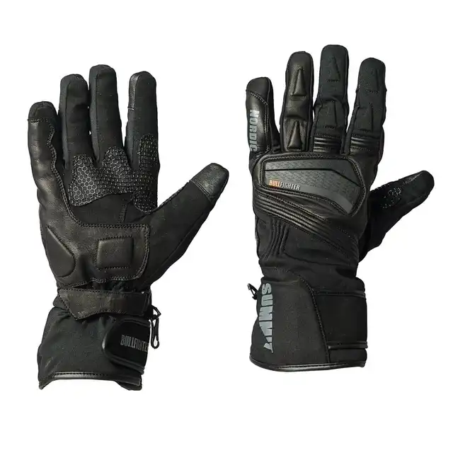 Bullfighter Summit Helårs MC-Hansker Svart 