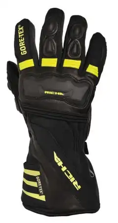 Richa Cold Protect Gore-Tex Hanske Svart/Gul