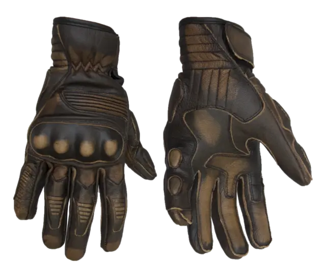 Bullfighter Cafè Racer Hanske Brun 