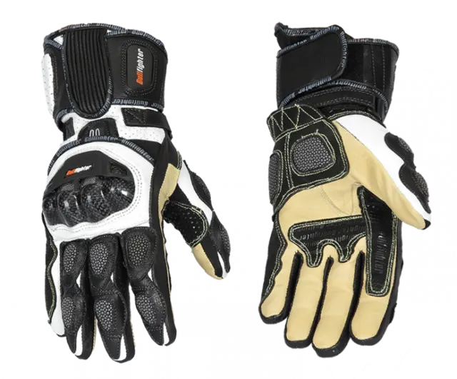 Bullfighter Furious Racing Hanske Hvit 