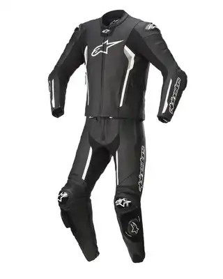 Alpinestars Missile V2 2-Delt Skinndress Svart/Hvit