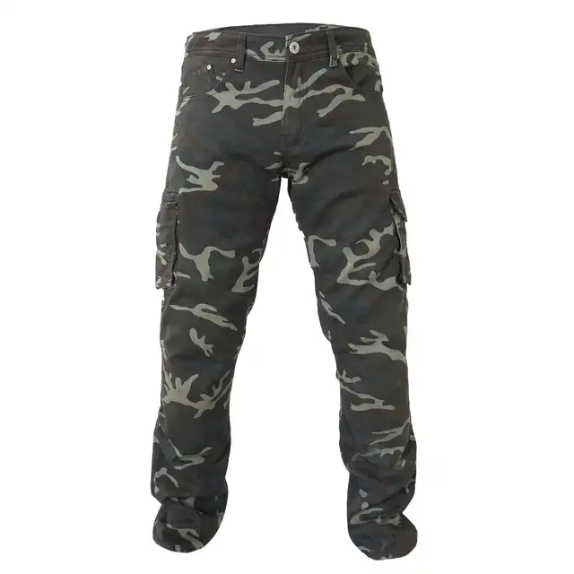 Bullfighter Camo MC-Jeans Mørk Khaki Lengde: 32 