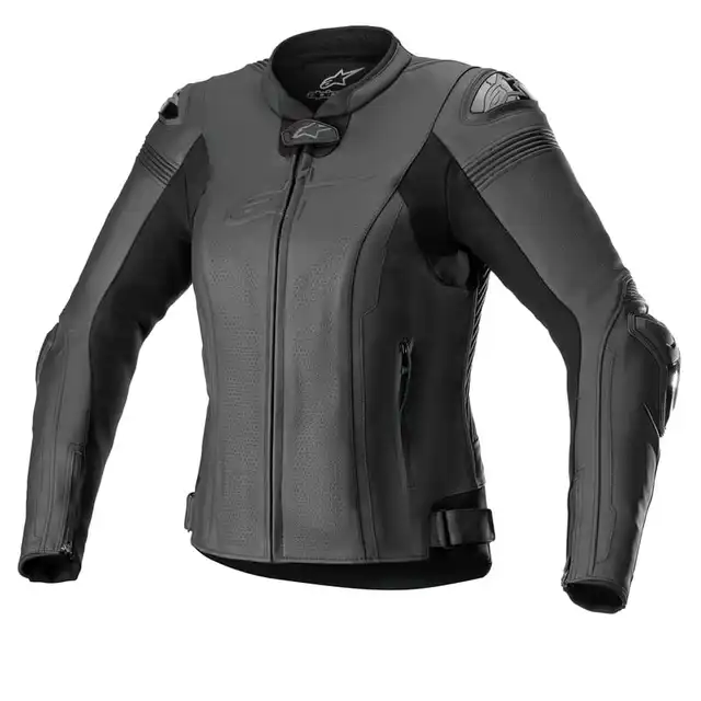 Alpinestars Skinnjakke Missile v2 Dame Svart/Svart 