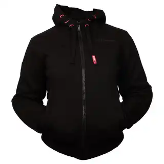 Bullfighter Atlas Dame Hoodie Svart/Rosa