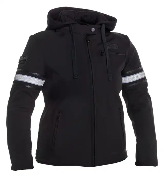 Richa Toulon 2 Softshell Dame MC-Jakke Svart 