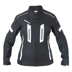 Bullfighter Action 3 Dame MC-Jakke Svart/Hvit