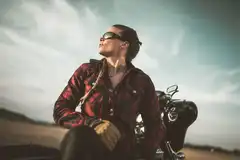 Bullfighter Flanellskjorte Dame Rød/Svart