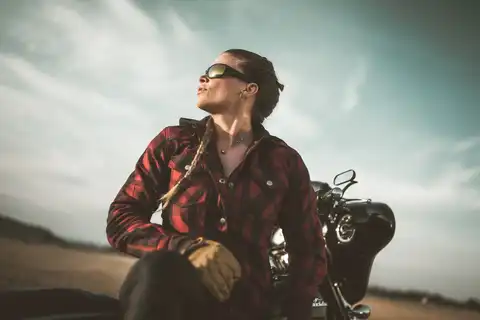 Bullfighter Flanellskjorte Dame Rød/Svart