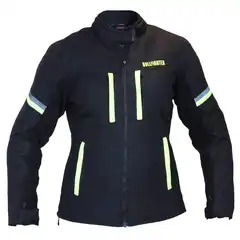 Bullfighter Trixy Dame MC-Jakke Svart/Gul