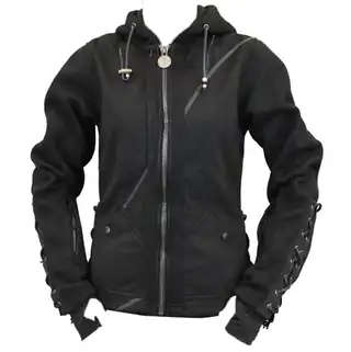 Fleinsopp Urdr Dame Casual Jakke Svart