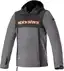 Alpinestars Hoodie Sherpa Svart/Grå/Rød