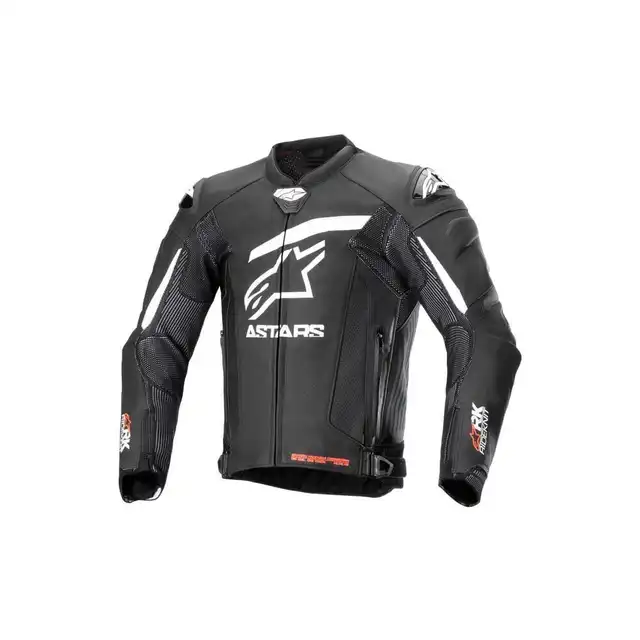 Alpinestars Skinnjakke GP Plus R v4 RK Svart/Hvit 