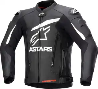 Alpinestars Skinnjakke GP Plus R v4 Svart/Vit