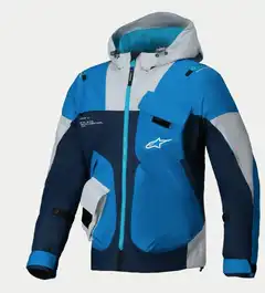 Alpinestars Mogress Air MC-Jakke Blå/Sand