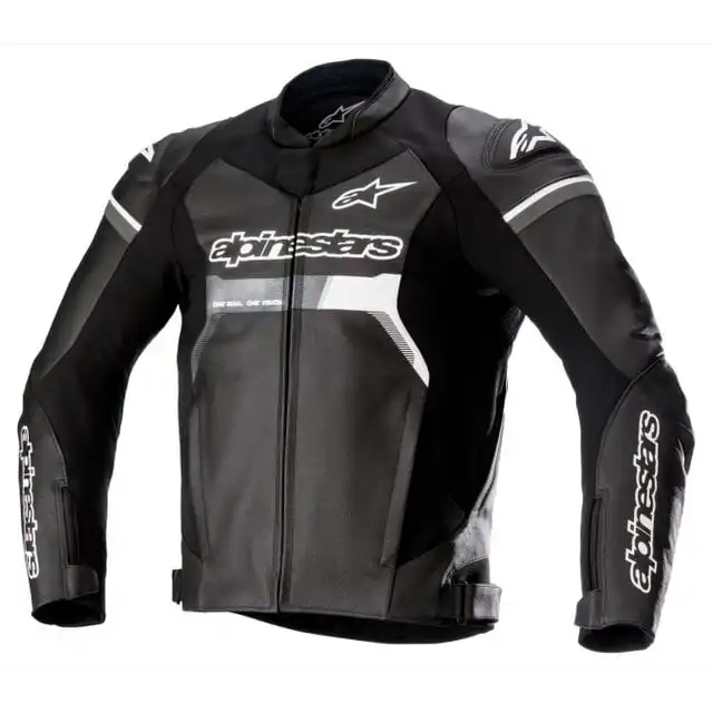 Alpinestars Skinnjakke GP Force Tech Air Svart/Hvit 