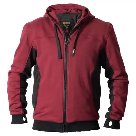 Bullfighter Atlas MC-Hoodie Burgunder