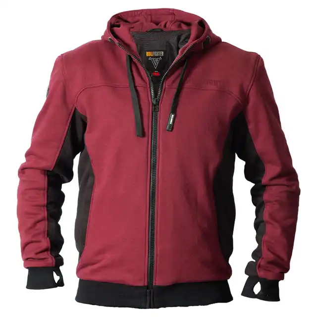 Bullfighter Atlas MC-Hoodie Burgunder 