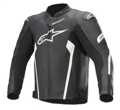 Alpinestars Skinnjakke Faster V2 Svart/Hvit
