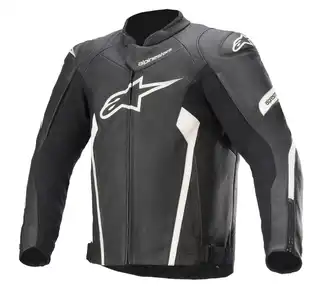 Alpinestars Skinnjakke Faster V2 Svart/Hvit