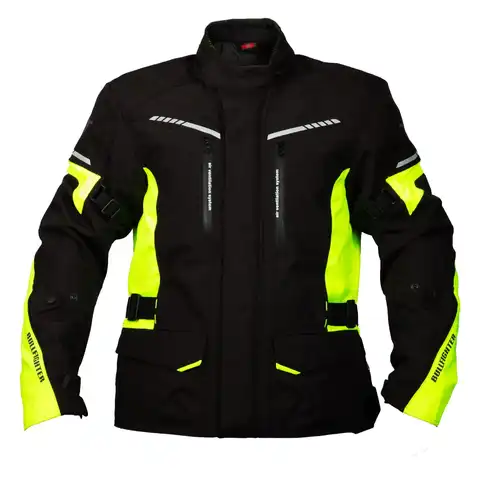 Bullfighter Nordic MC-Jakke Svart/Gul