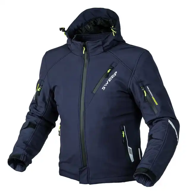 Sweep Breakout Softshell MC-Jakke Navy Blå 