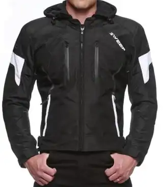 Sweep Hammer MC-Jakke Svart/Hvit