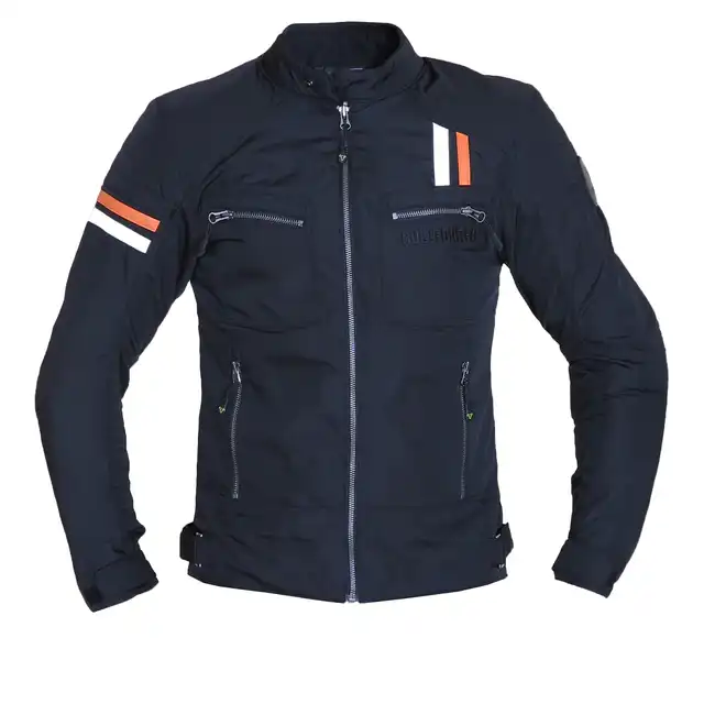 Bullfighter Hero MC-Jakke Svart/Hvit/Oransje 