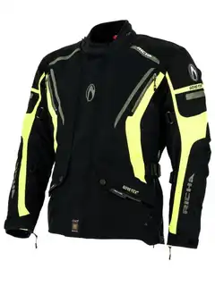 Richa Cyclone Gore-Tex MC-Jakke Svart/Gul