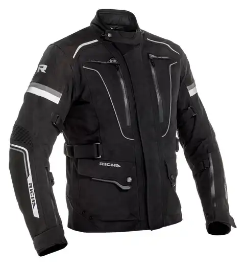 Richa Infinity 2 Pro MC-Jakke Svart