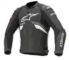 Alpinestars Skinnjakke GP Plus R v3 Svart/Hvit