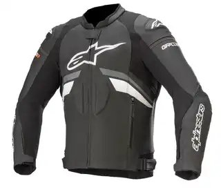 Alpinestars Skinnjakke GP Plus R v3 Svart/Hvit