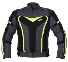 Bullfighter Solo D MC-Jakke Grå/Gul