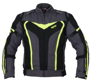 Bullfighter Solo D MC-Jakke Grå/Gul