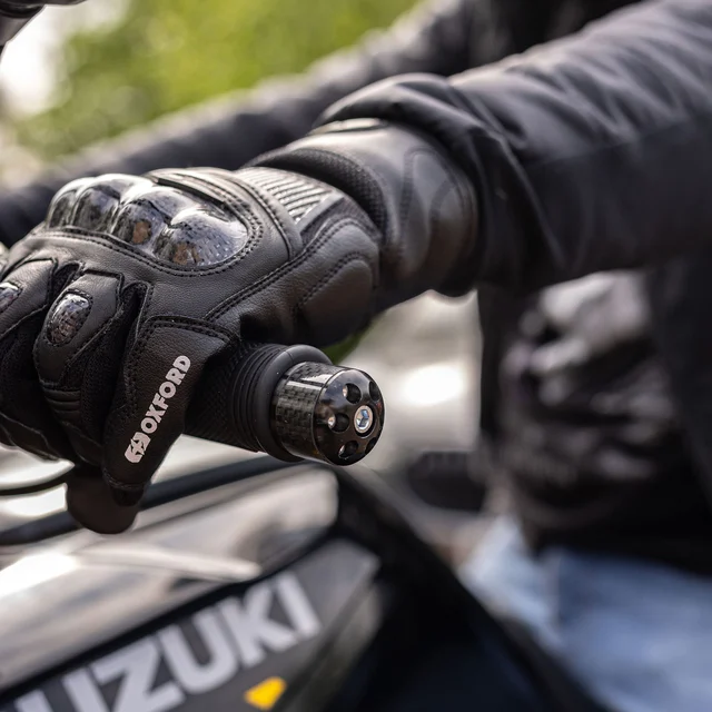 Oxford CarbEnds 1 - Red Styreende med vekt 