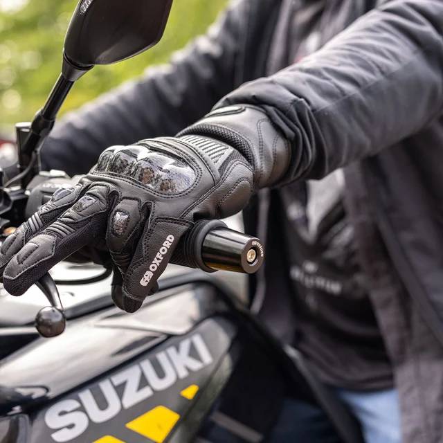 Oxford BarEnds 3 - Black Styreende med vekt 