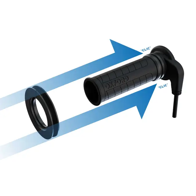 Oxford HotGrips Advanced Courier Topp varmehåndtak fra Oxford 